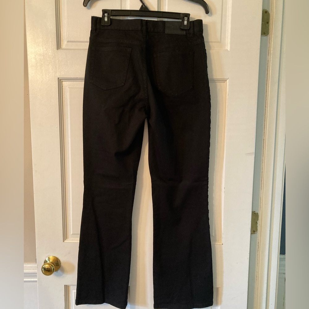 Ralph Lauren Ladies’ Black Beaded Jeans Size 6